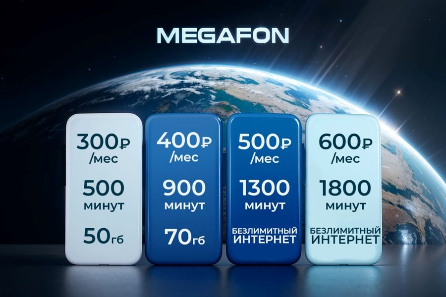Выгодные тарифы Мегафон на свой номер