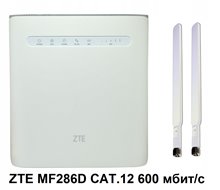 LTE 4G 3G Wi Fi Роутер ZTE MF286D Cat. 12 с агрегацией 5Ggz