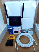 Готовый комплект интернета 20Дб + WIFI роутер с сим-слотом Olax AX5 PRO smart 300Мбит/с